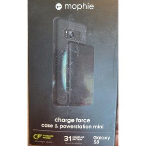 Mophie Charge Force Magnetic Case & PowerStation Mini for Samsung Galaxy S8 New!
